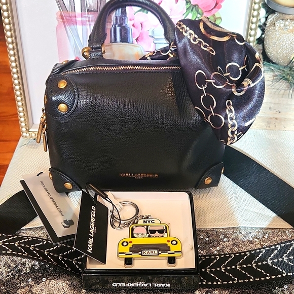 KARL LAGERFELD CROSSBODY BUNDLE - Picture 1 of 13